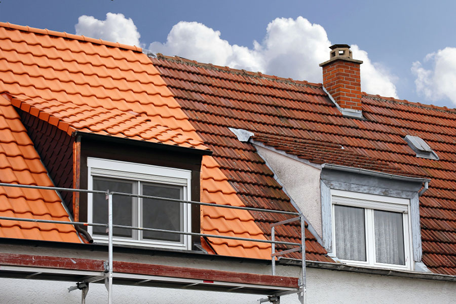 rénovation de toiture dans le val d'oise