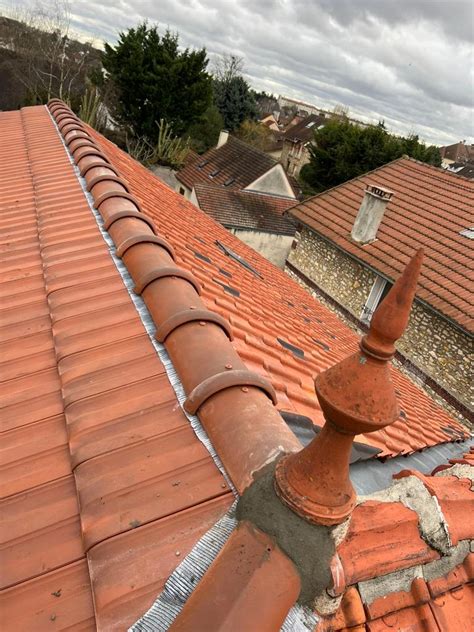 toiture de maison vu de haut